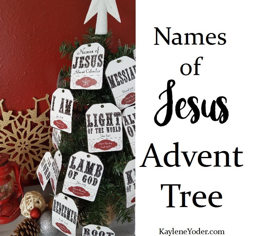 Names of Jesus Advent Calendar and Christmas Pack - Kaylene Yoder