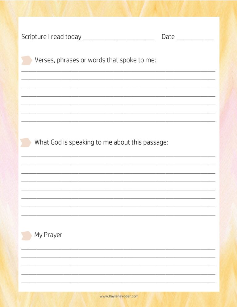 Day Chronological Bible Reading Plan Kaylene Yoder