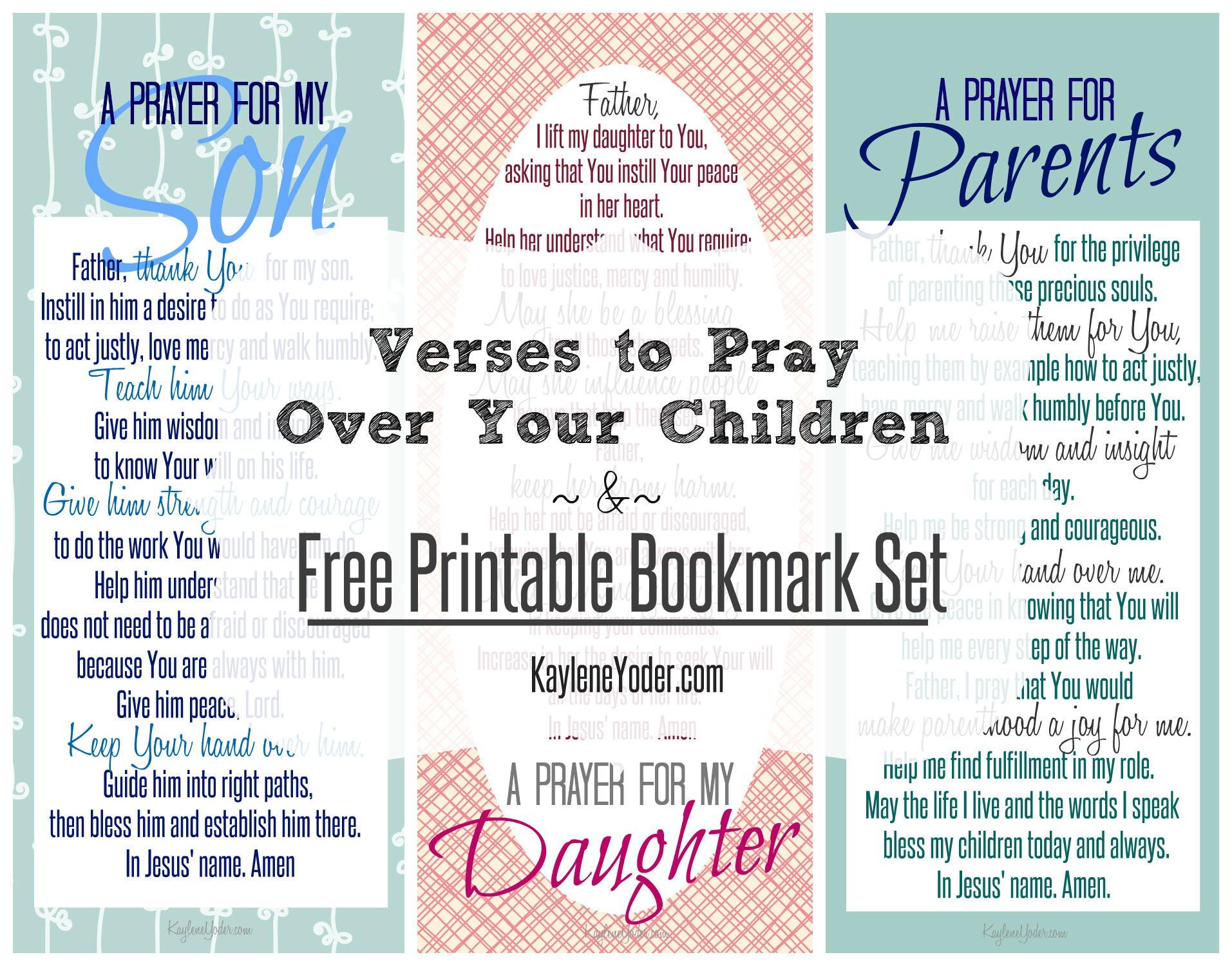 parents prayer for daughter