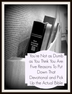 Bible Five Reasons