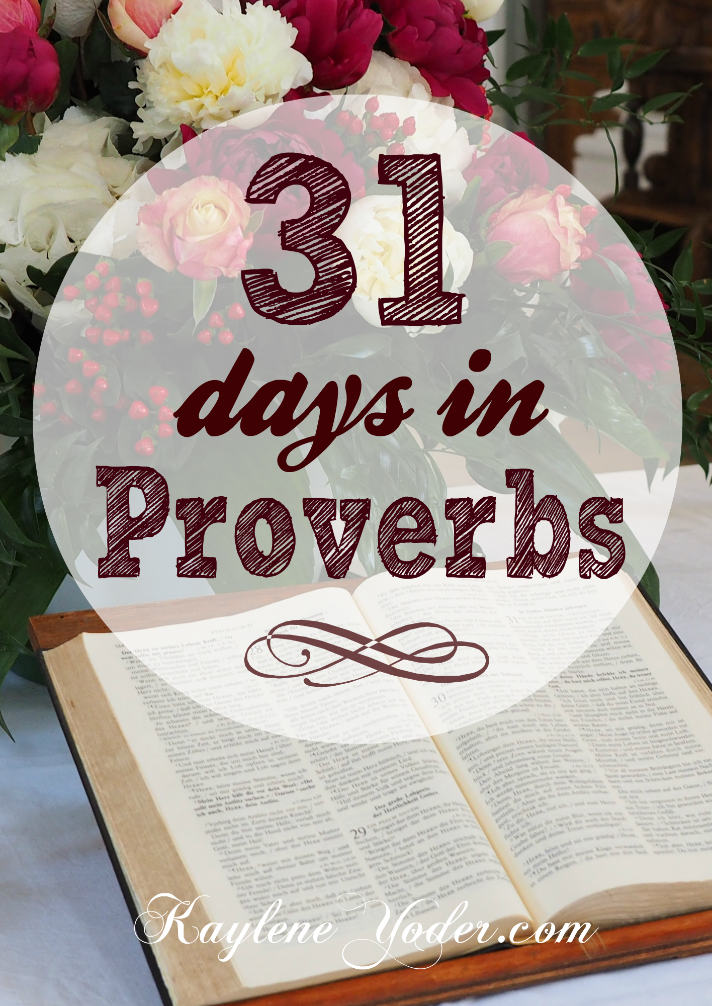 31 Days in Proverbs