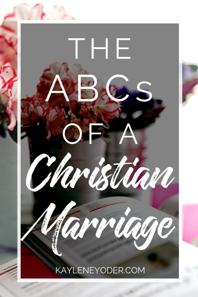 ABCs of a Christian Marriage Prayer Cards