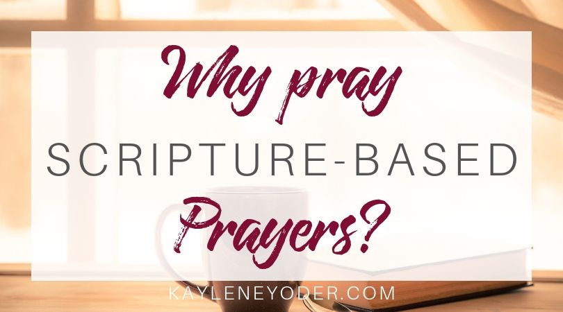 A Scripture-based Prayer for Yourself as a Wife - Kaylene Yoder