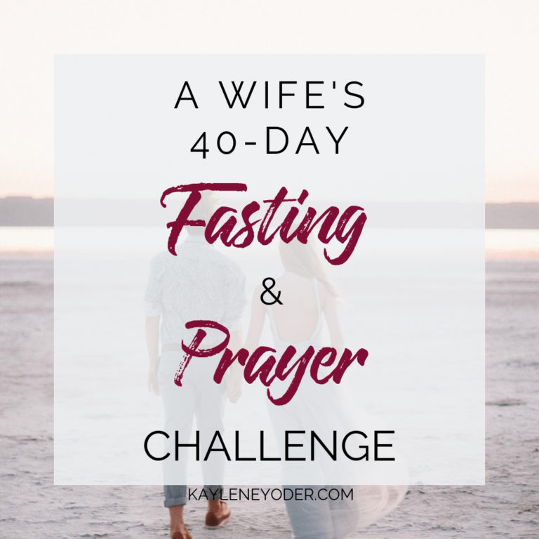 A Scripture Prayer for Your Husband's Health - Kaylene Yoder