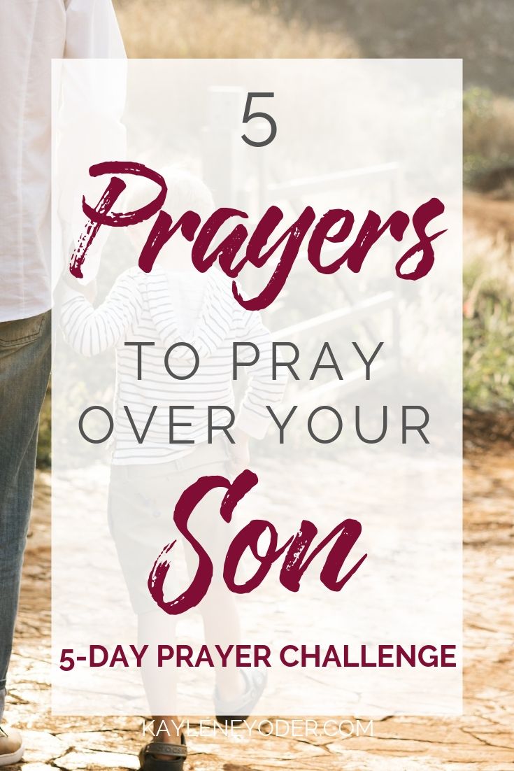 5 Days of Prayer for Your Son - Kaylene Yoder